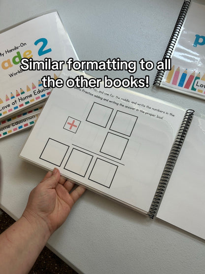 My Graded Hands on Workbooks- Preschool-5th Grade (Learning Books) Bundle