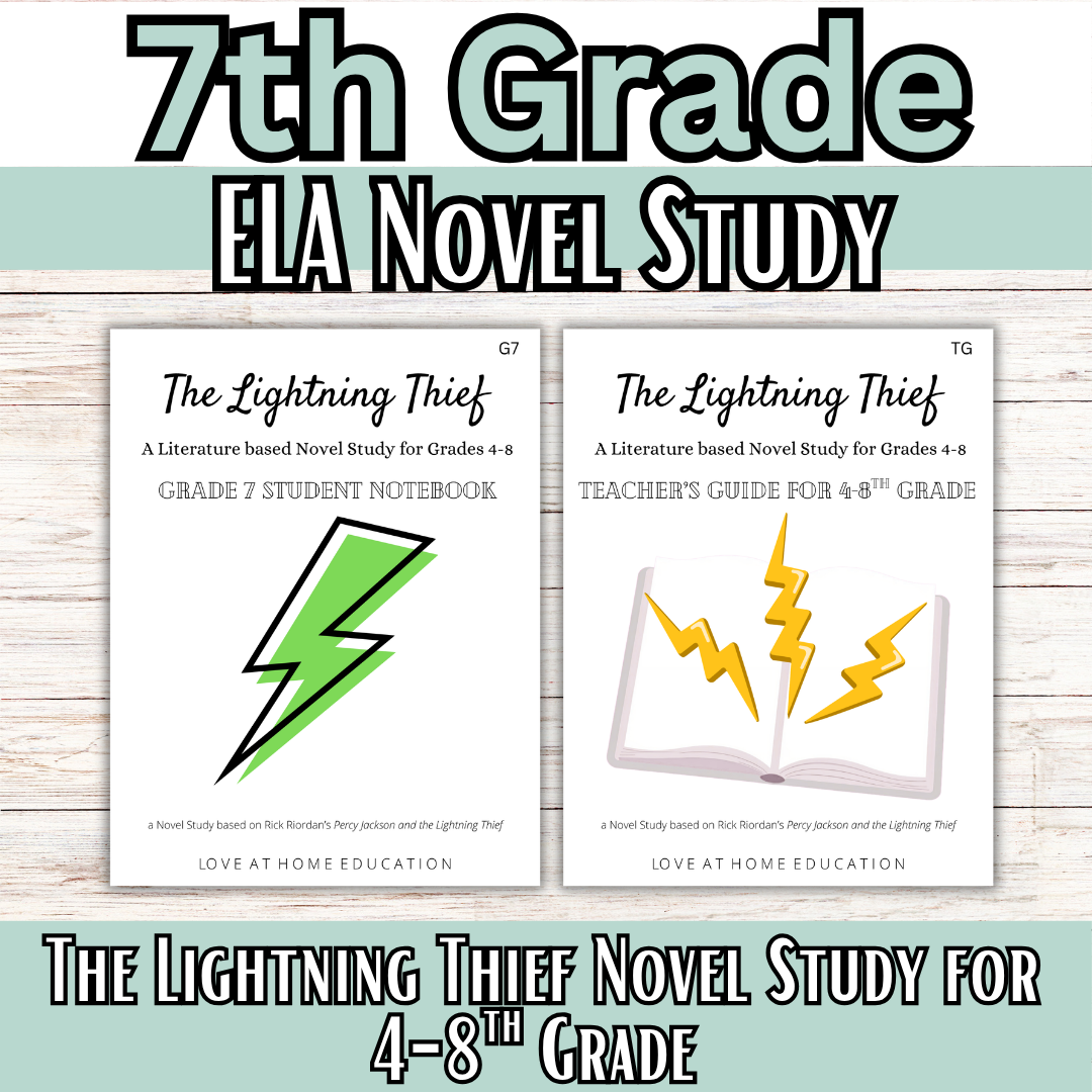 Percy Jackson and the Lightning Thief: 4-8th Grade Novel Study