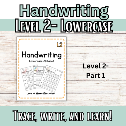 Handwriting Levels 1-4 Bundle: Manuscript