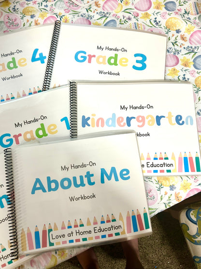 1st GRADE My Graded Hands on Workbooks- (Learning Books)