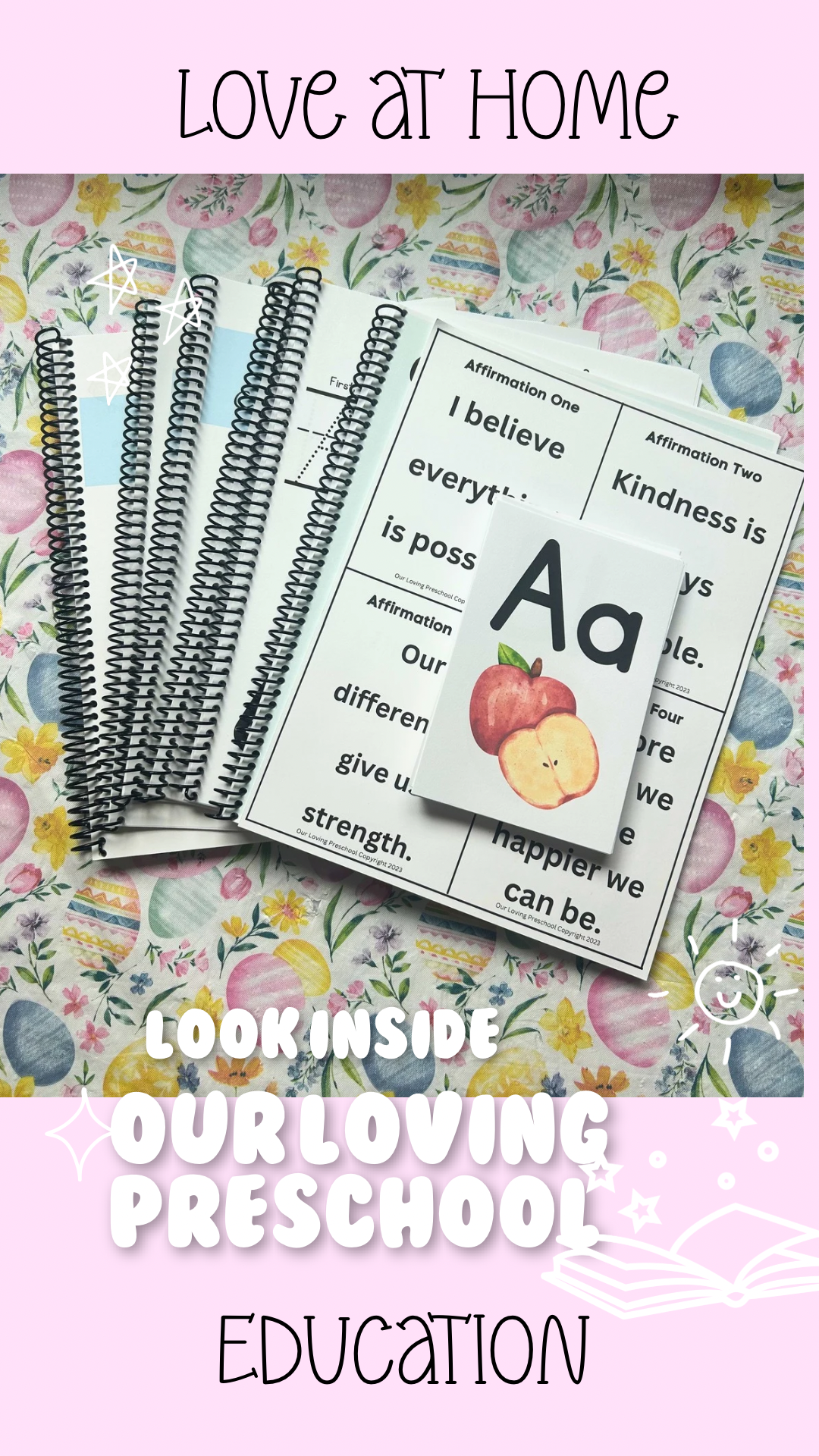 Our Loving Preschool Curriculum- The Full Year of Preschool for 2-6 year olds- The Digital Download Collection