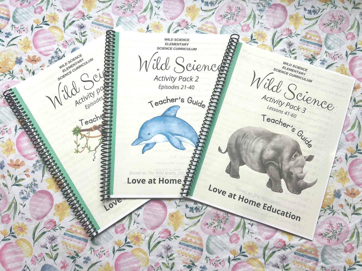 Wild Science 1-3 Bundle: Elementary Science Curriculum: Activity Books (60 Lessons)
