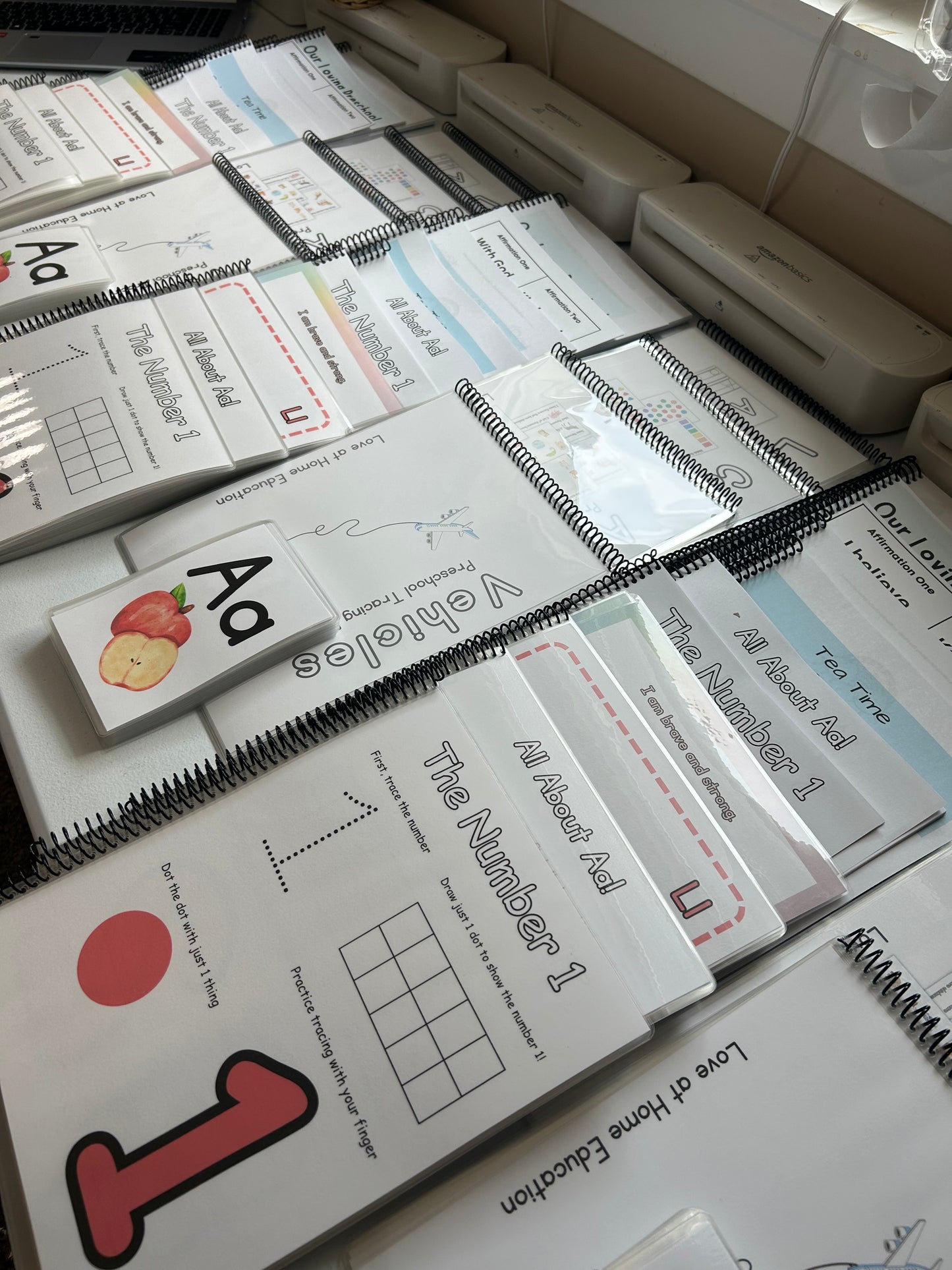 The TikTok Preschool Bundle (Full Preschool Curriculum, Calm Down Corner Posters, and Tracing Books)