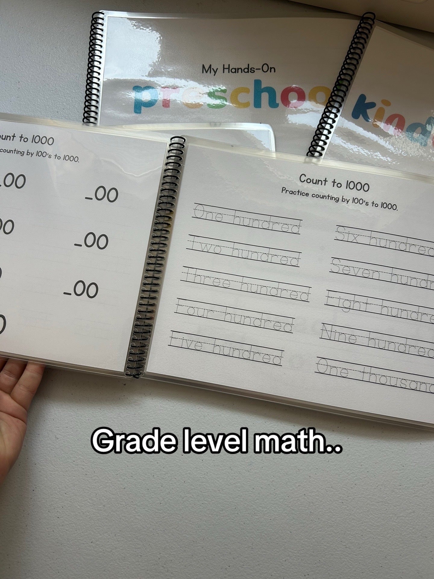 My Graded Hands on Workbooks- Preschool-5th Grade