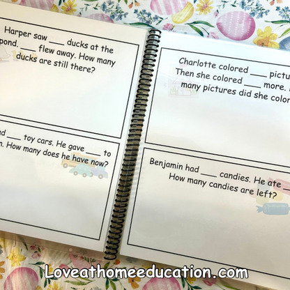 Roll & Solve: Reusable Math Book Bundle