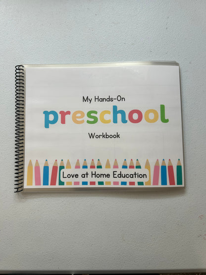 PRESCHOOL: My Graded Hands on Workbooks (Learning Books)