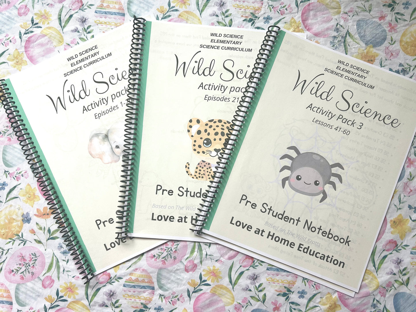 Wild Science 1-3 Bundle: Elementary Science Curriculum: Activity Books (60 Lessons)