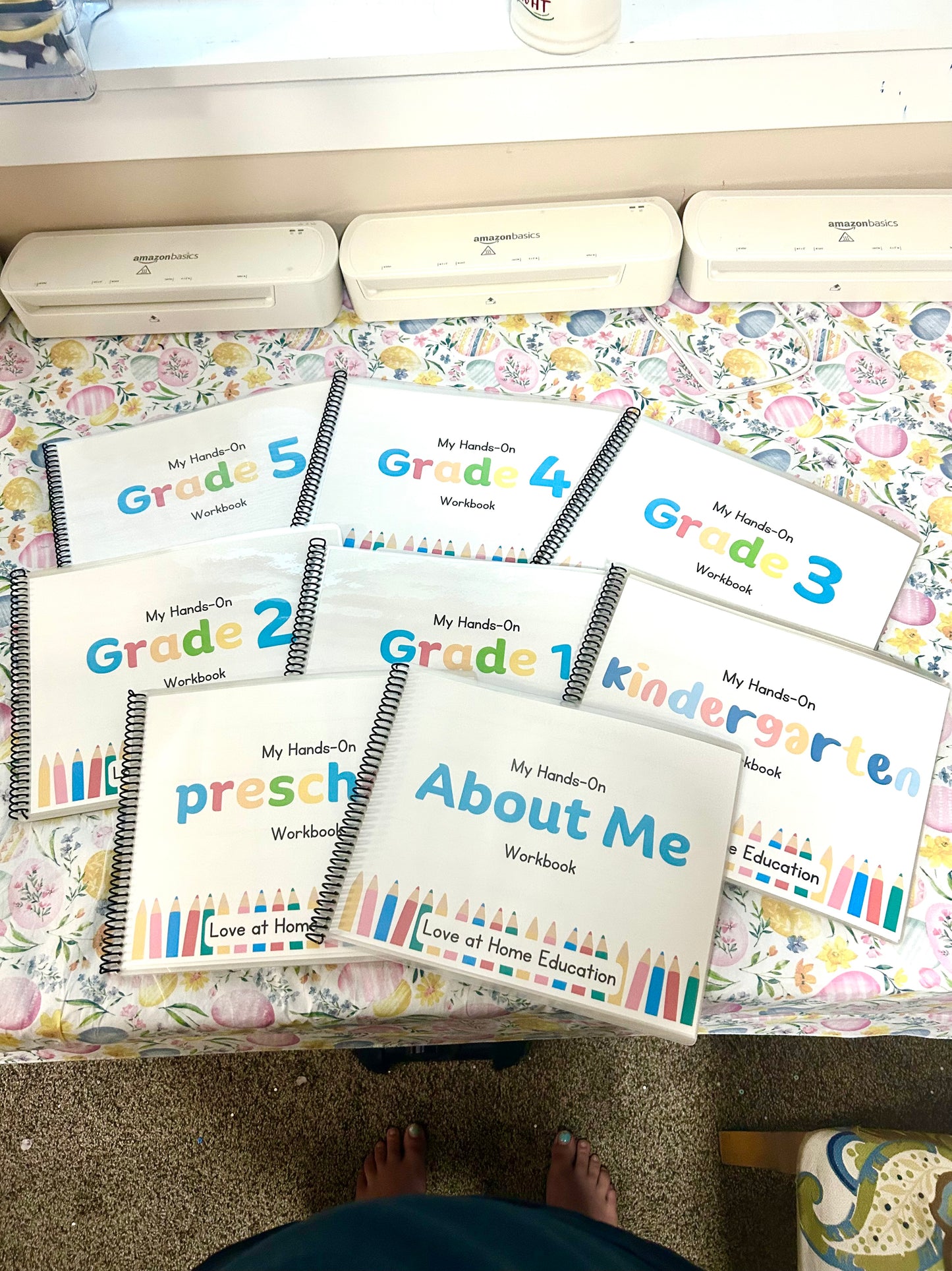 My Graded Hands on Workbooks- Preschool-5th Grade