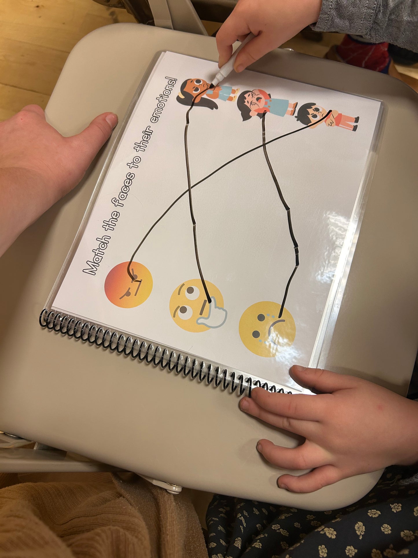 Preschool and Toddler Emotions TRACING BOOK!