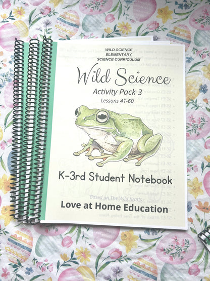 Wild Science: Elementary Science Curriculum: Activity Book 3