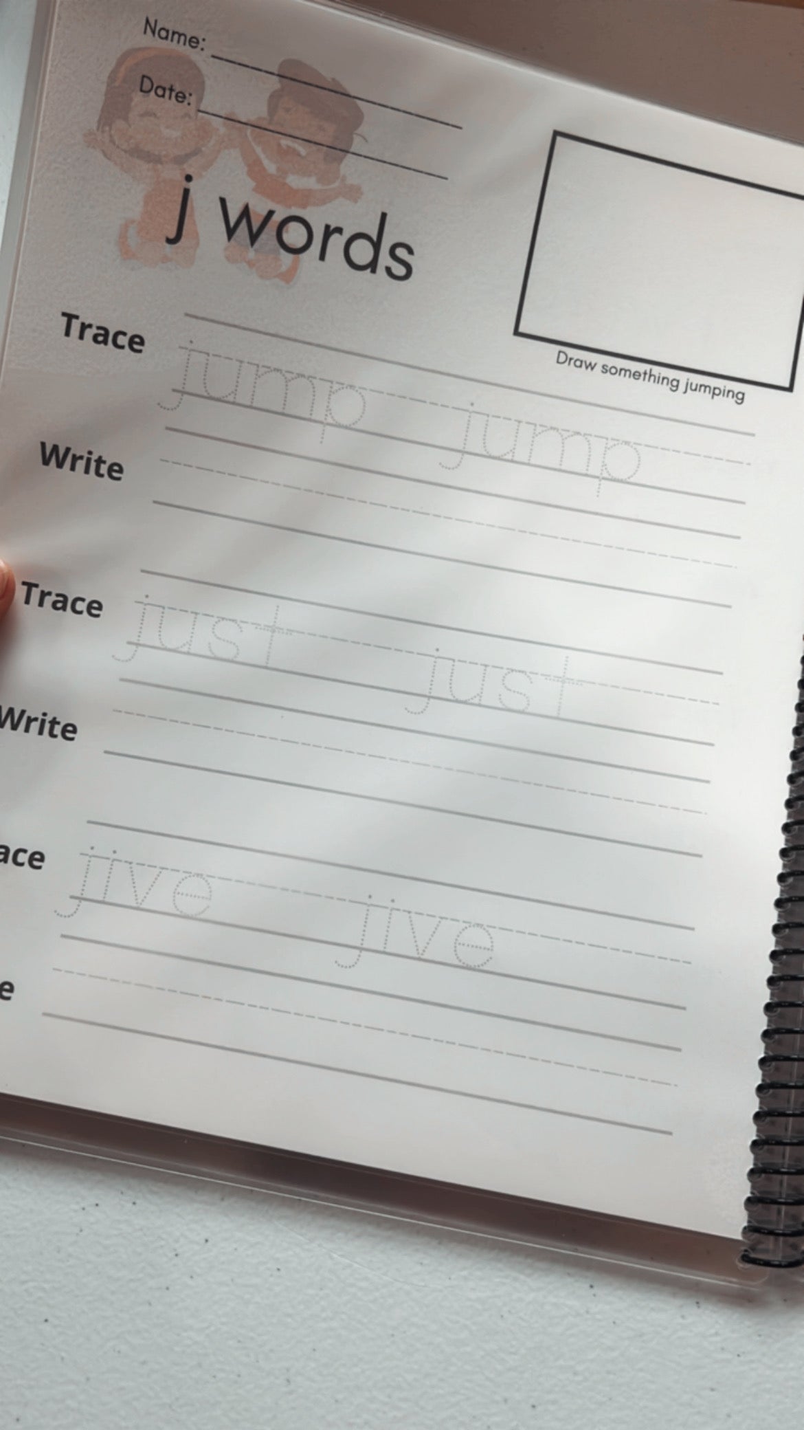Trace and Write Handwriting