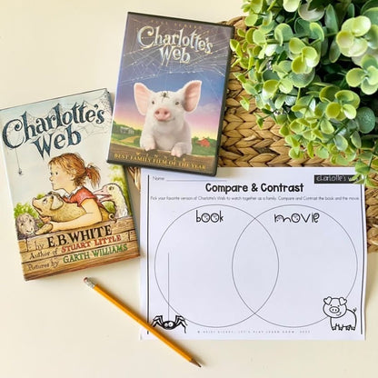 Farmschooling Edition (The Ultimate Unit Study) (Grades PreK-6) Charlotte's Web by E.B. White