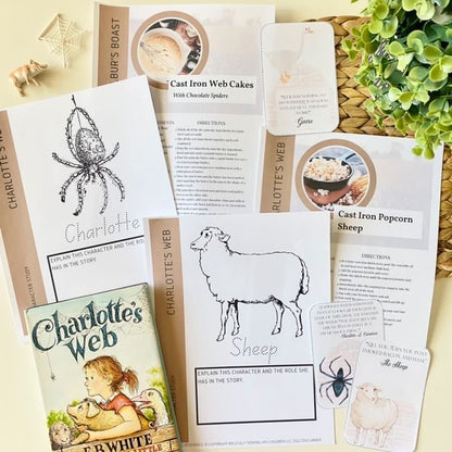 Farmschooling Edition (The Ultimate Unit Study) (Grades PreK-6) Charlotte's Web by E.B. White