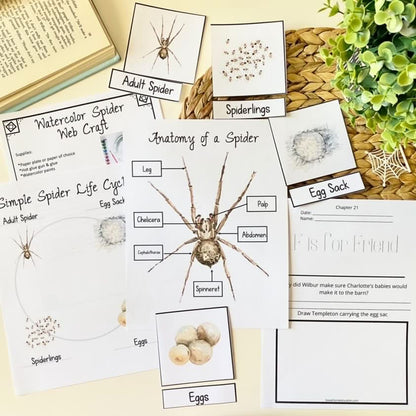 Farmschooling Edition (The Ultimate Unit Study) (Grades PreK-6) Charlotte's Web by E.B. White