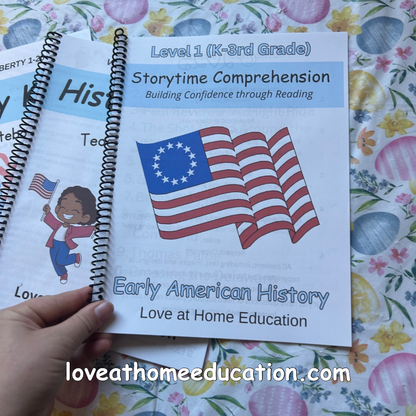 Storytime Comprehension: Inspiring Confidence in Young Readers (America Volume 1, Reading Comprehension) K-6th Grade