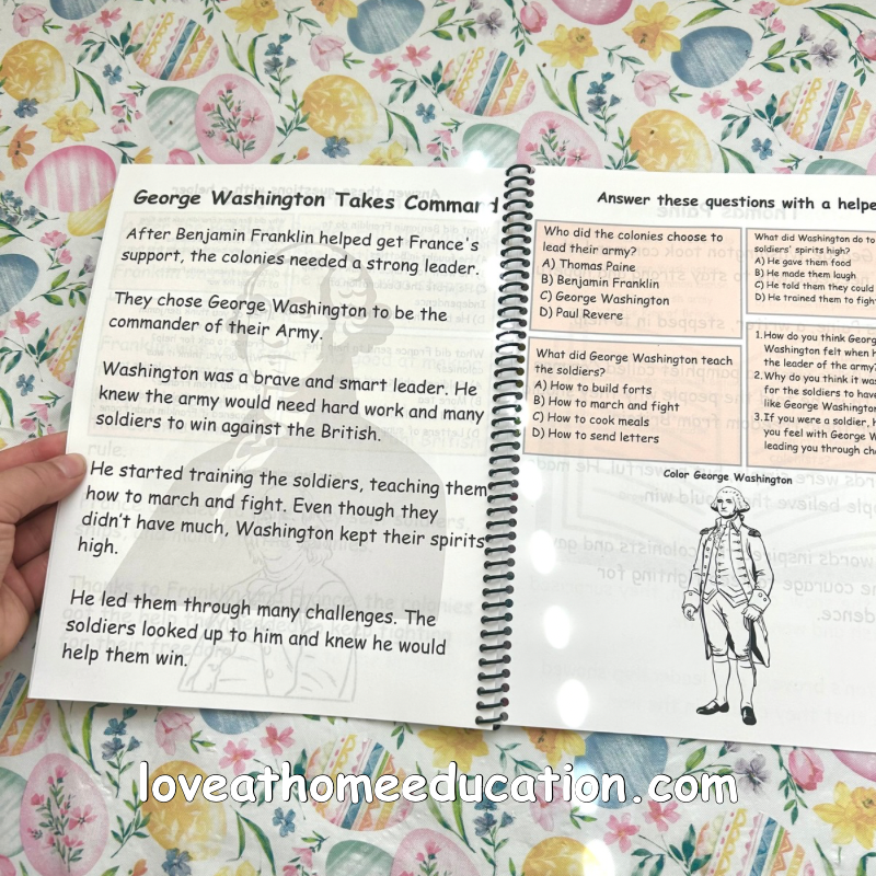 Storytime Comprehension: Inspiring Confidence in Young Readers (America Volume 1, Reading Comprehension) K-6th Grade
