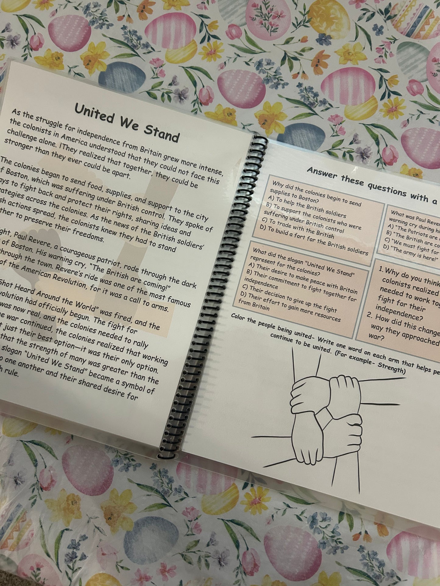 Storytime Comprehension: Inspiring Confidence in Young Readers (America Volume 1, Reading Comprehension) K-6th Grade
