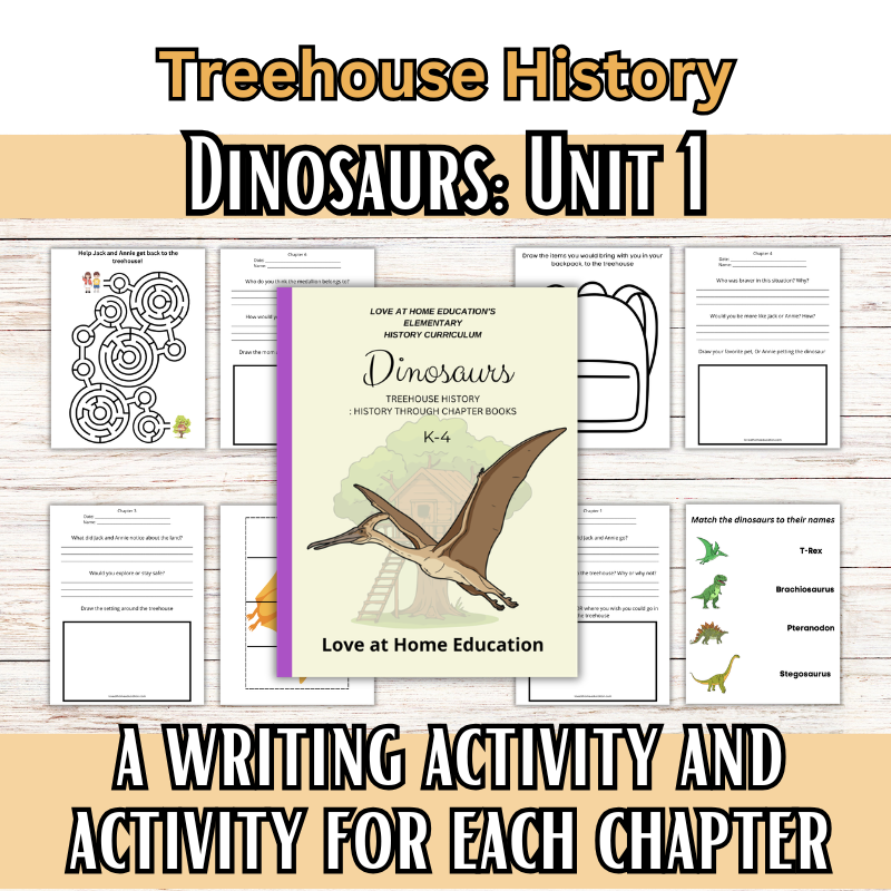 Treehouse History: History through MTH Chapter Books (K-4th)