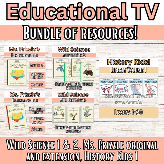 The Educational TV Time Homeschool Bundle (Digital)