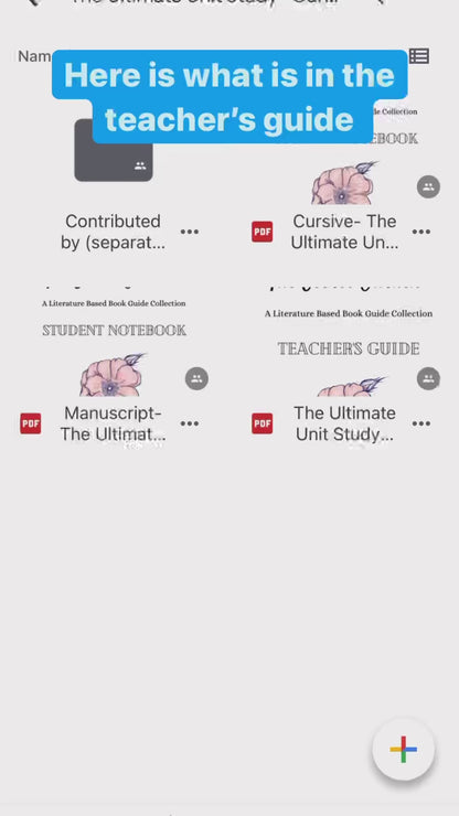 Gardenschooling Edition (The Ultimate Unit Study) (Grades PreK-6) Based on the Secret Garden by Frances Hodgson Burnett
