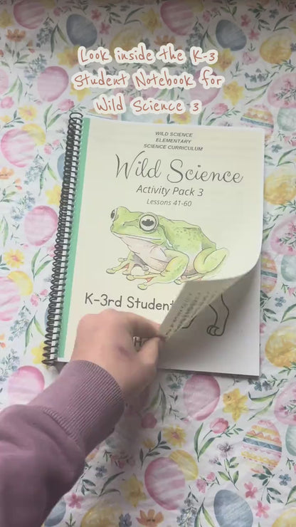 Wild Science: Elementary Science Curriculum: Activity Book 3