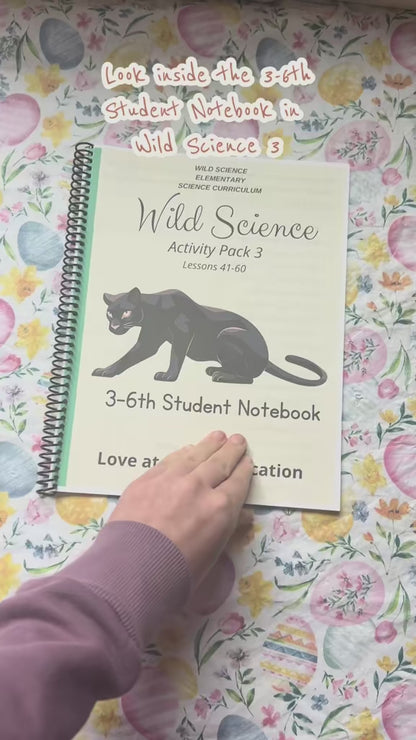 Wild Science: Elementary Science Curriculum: Activity Book 3