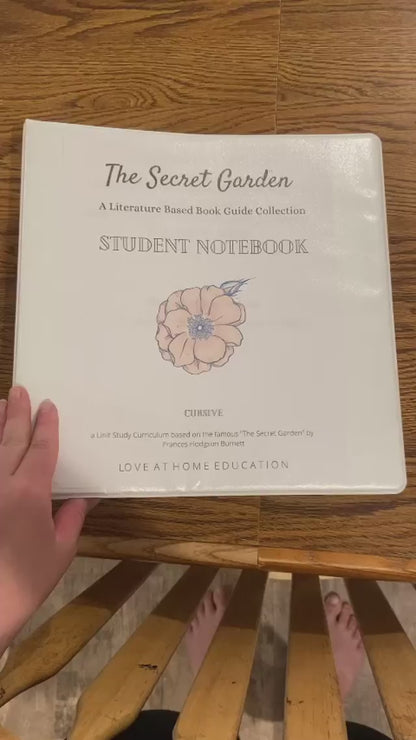 Gardenschooling Edition (The Ultimate Unit Study) (Grades PreK-6) Based on the Secret Garden by Frances Hodgson Burnett