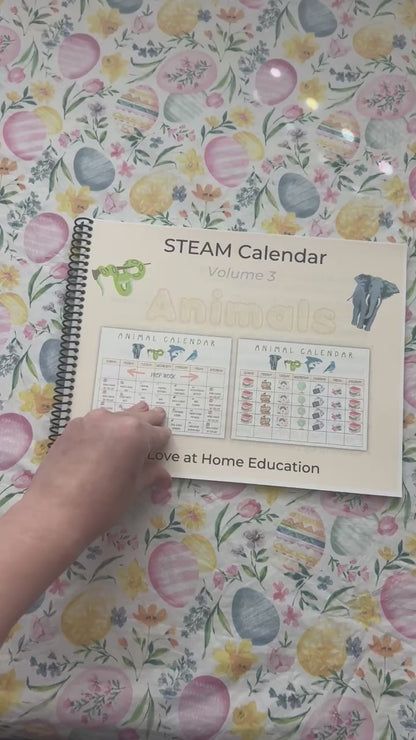 STEAM Calendars- Science Unit Studies K-6