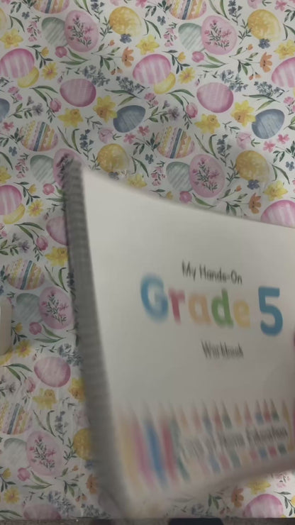 5th GRADE My Graded Hands on Workbooks- (Learning Books)